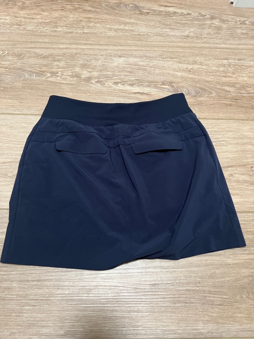Athleta Navy Active Skort with Built-In Shorts size 2 - Picture 6 of 6